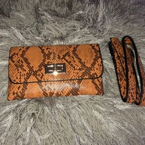 Waist bag and wallet